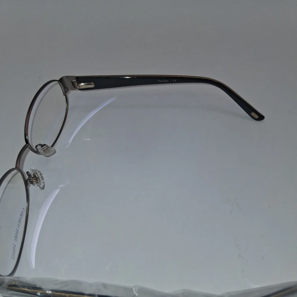 CARMEN MARC VALVO Paulette Eyeglass frames Mink  53 16 135 New